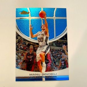 Manu Ginobili #57 Topps finest card